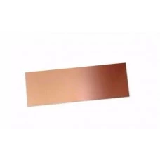 PLACA DE FENOLITE COBREADA SIMPLES FACE 5x10