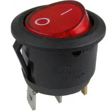 CHAVE GANGORRA KCD1-106N 3T 6A 250v VERMELHA