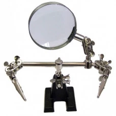 LUPA COM SUPORTE E PINÇA