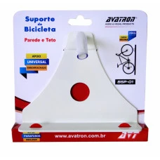 SUPORTE FIXO PAREDE/TETO P/ BICICLETA 