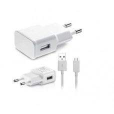CARREGADOR USB VIAGEM 2000MA C/ CABO V8