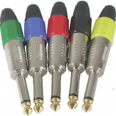 PLUG P10 MONO CORPO PLASTICO