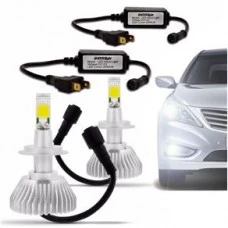 KIT XENON FAROL AUTOMOTIVO SUPER LED BRANCA H7