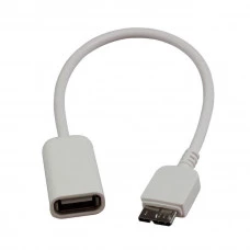 CABO OTG MICRO USB 3.0 PARA USB FÊMEA GALAXY