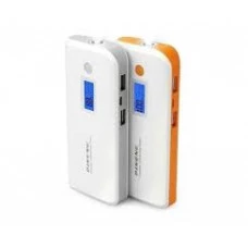 CARREGADOR PORTÁTIL 10.000MAH 2USB + LANTERNA 