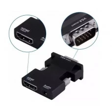 ADAPTADOR VGA  X HDMI C/ AUDIO
