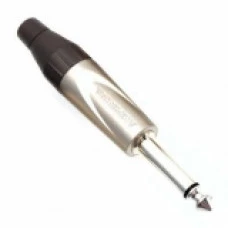 PLUG P10 MONO SILVER TIPO AMPHENOL