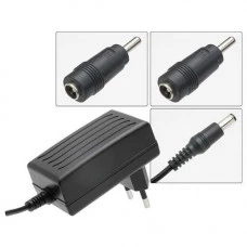 FONTE CHAVEADA PARA USO GERAL/ TABLET 9V 3A BIVOLT + 2 PLUGS ADAPTADORES INCLUSOS