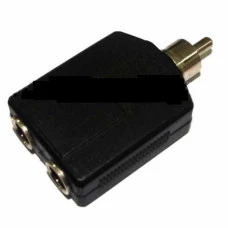 ADAPTADOR RCA M X 2JACK P10 MONO