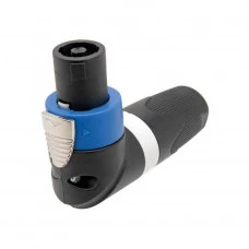 PLUG SPEAKON MACHO 4 VIAS 90 GRAUS