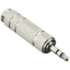 ADAPTADOR JACK J10 ST x P2 ESTÉREO METAL