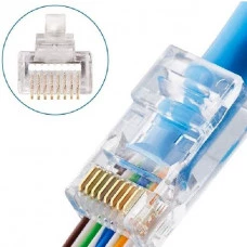 CONECTOR RJ45 CAT6 DE PASSAGEM -A092