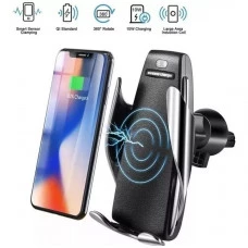 Suporte Com Carregador Veicular Automático Wireless 10w