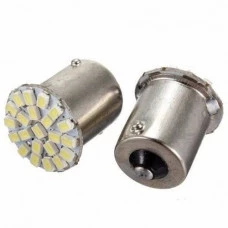 LAMPADA DE RE AUTOMOTIVA - 1 POLO 22LEDS BRANCA PAR