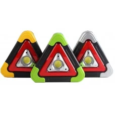 Triangulo Sinalização Carro Caminhão 5 Funções Recarregavel