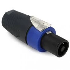 PLUG SPEAKON 4 VIAS MACHO C/ TRAVA PROF AZ