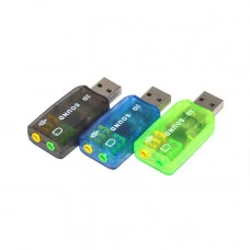 ADAPTADOR USB PARA PLACA DE SOM 5.1 - 3D 
