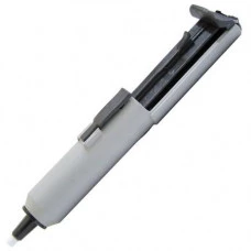 SUGADOR DE SOLDA BICO DE ENCAIXE PONTA SILICONE (CINZA)