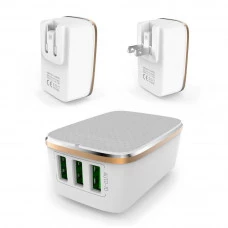 CARREGADOR DE PAREDE COM 3 USB 5.1 INOVA
