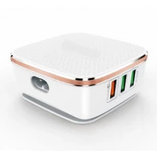 MULTI CARREGADOR USB TURBO 6 PORTAS 35W MAX 5V 7A
