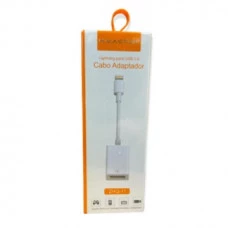 Adaptador Otg Compatível Com iPhone E iPad Pendrive Teclado