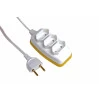EXTENSAO MULTIUSO C/ 3 TOMADAS 2P 10 MT 