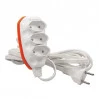 EXTENSAO MULTIUSO C/ 3 TOMADAS 2P 10 MT 