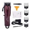 Maquina De Cortar Cabelo Sem Fio Kemei 2600 Profissional